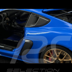 Porsche 718 Cayman GT4 RS Weissach Package 2024 Shark Blue 1/18 Minichamps 110062121