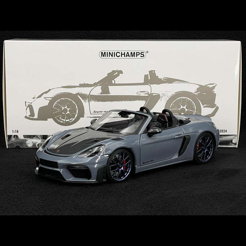 Porsche 718 Spyder RS Weissach Package 2024 Arctic Grey 1/18