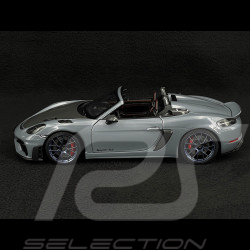 Porsche 718 Syder RS Weissach Package 2024 Arktisgrau 1/18 Minichamps 110063130