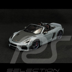 Porsche 718 Syder RS Weissach Package 2024 Arktisgrau 1/18 Minichamps 110063130