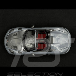 Porsche 718 Syder RS Pack Weissach 2024 Gris Arctique 1/18 Minichamps 110063130