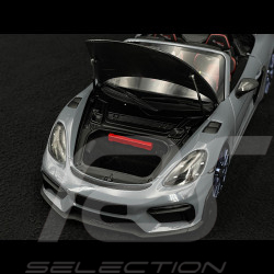 Porsche 718 Syder RS Weissach Package 2024 Arktisgrau 1/18 Minichamps 110063130