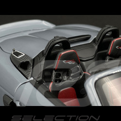 Porsche 718 Syder RS Weissach Package 2024 Arctic Grey 1/18 Minichamps 110063130