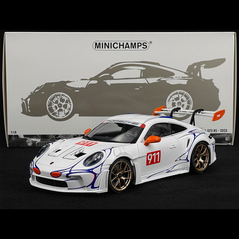 Porsche 911 GT3 RS Type 992 n° 911 2023 1/18 Minichamps 110062041