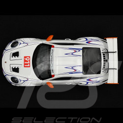 Porsche 911 GT3 RS Type 992 n° 911 2023 White / Orange Decor 1/18 Minichamps 110062041
