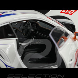 Porsche 911 GT3 RS Type 992 n° 911 2023 White / Orange Decor 1/18 Minichamps 110062041