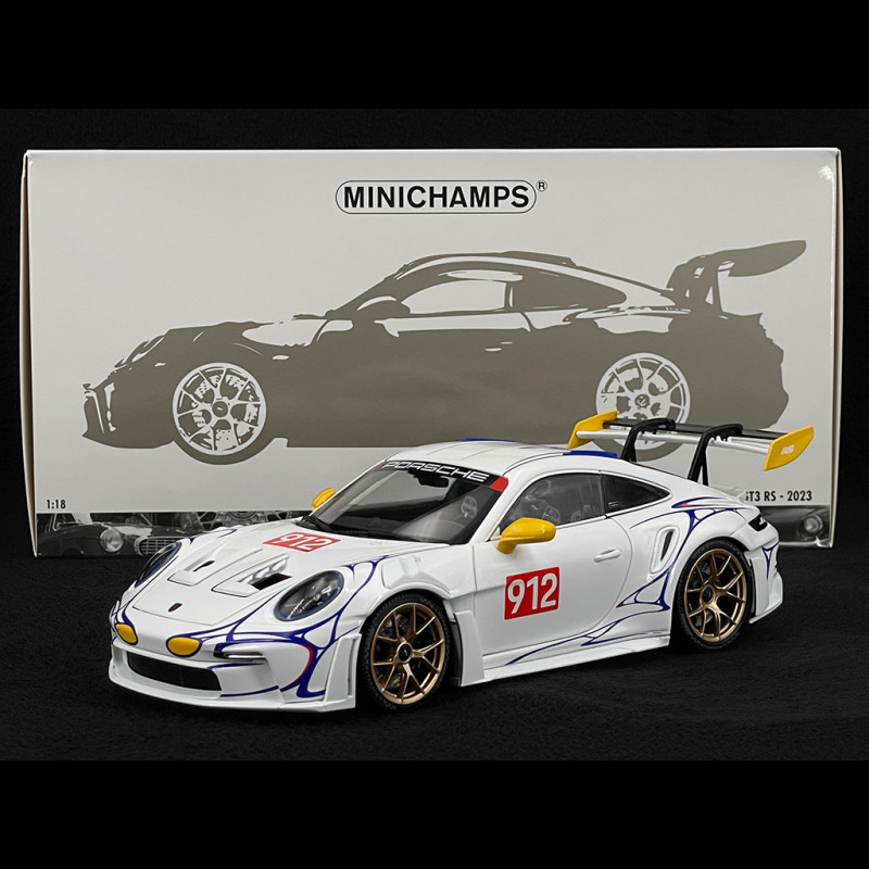 Porsche 911 GT3 RS Type 992 n° 912 2023 1/18 Minichamps 110062042