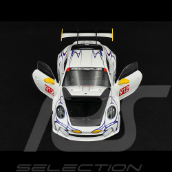 Porsche 911 GT3 RS Type 992 n° 911 2023 White / Yellow Decor 1/18 Minichamps 110062042