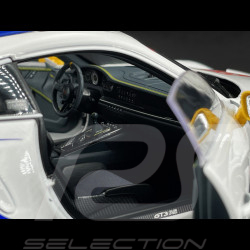 Porsche 911 GT3 RS Type 992 n° 911 2023 White / Yellow Decor 1/18 Minichamps 110062042