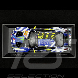 BMW M4 GT3 n° 46 24h Le Mans 2024 Valentino Rossi 1/43 Minichamps 410242446