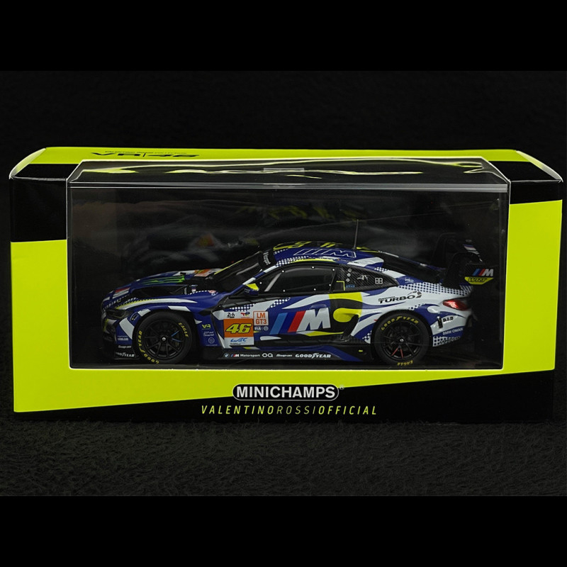 BMW M4 GT3 n° 46 24h Le Mans 2024 Valentino Rossi 1/43 Minichamps