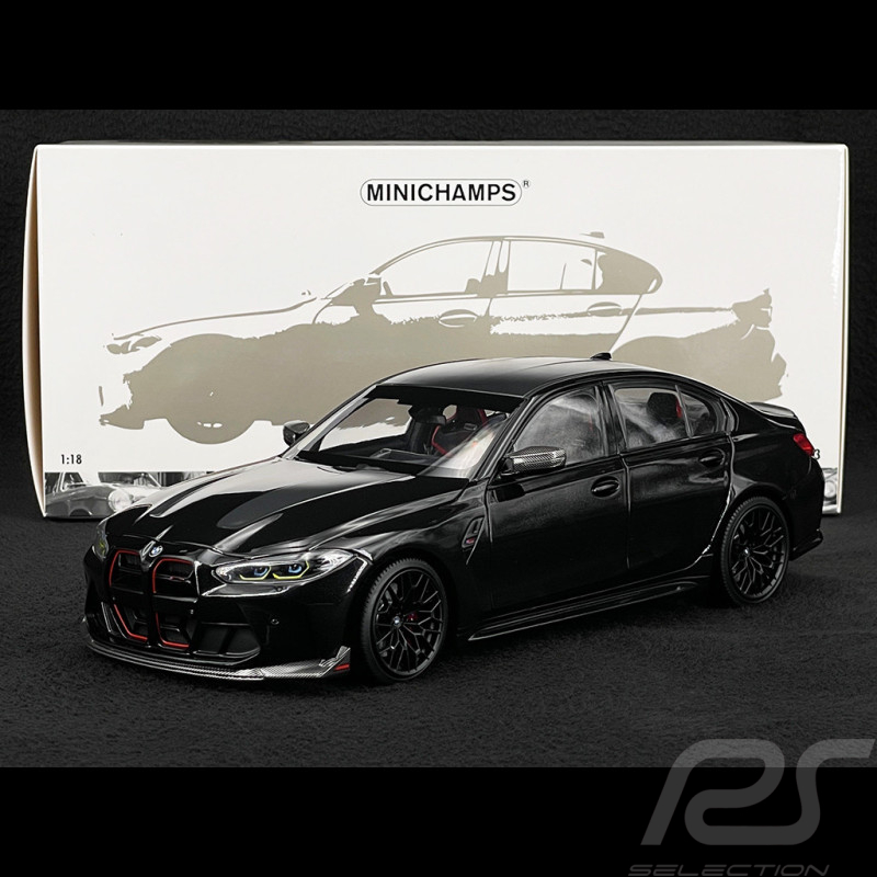 BMW M3 CS 2023 Black Metallic 1/18 Minichamps 110023502