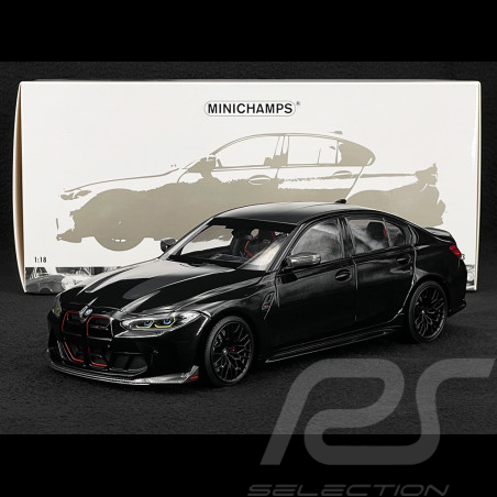 BMW M3 CS 2023 Black Metallic 1/18 Minichamps 110023502