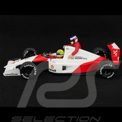 Ayrton Senna Mclaren Honda MP4/6 n° 1 3rd Mexican GP F1 1991 with Jean Alesi 1/18 Minichamps 540911828