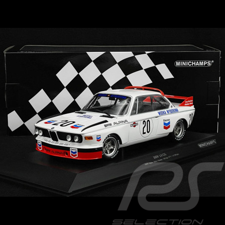 BMW Alpina 3.0 CSL n° 20 24h Spa 1973 1/18 Minichamps 155732620