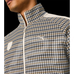 Veste Porsche 911 Targa 60 ans Puma Pepita Beige WAP114T60Y