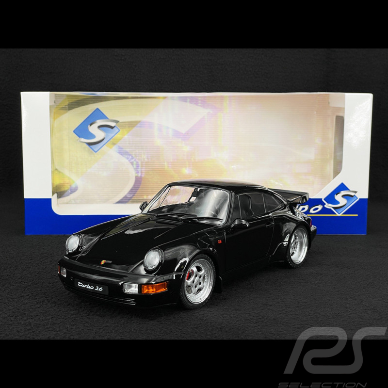 Porsche 911 Turbo 3.6 Type 964 1993 Bad Boys Noir 1/18 Solido S1803404