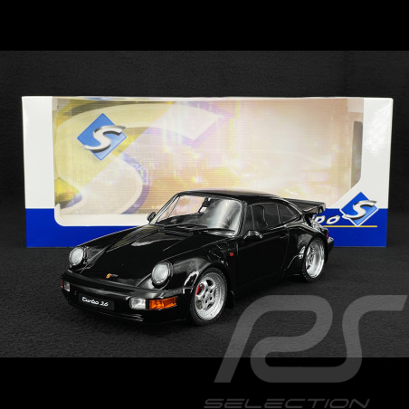 Porsche 911 Turbo 3.6 Type 964 1993 Bad Boys Noir 1/18 Solido S1803404
