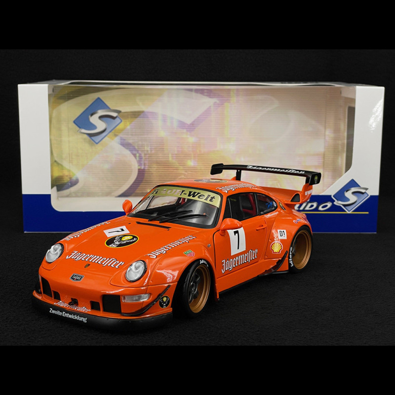 Porsche 911 RWB Type 993 n° 7 Jägermeister Orange Bodykit 2020 1
