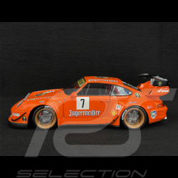 Porsche 911 RWB Type 993 n° 7 Jägermeister Orange Bodykit 2020 1/18 Solido S1808506