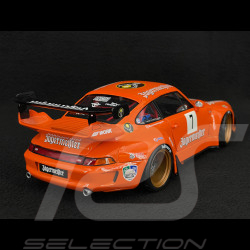 Porsche 911 RWB Type 993 n° 7 Jägermeister Bodykit Orange 2020 1/18 Solido S1808506