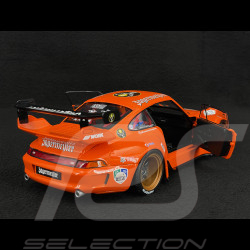 Porsche 911 RWB Type 993 n° 7 Jägermeister Orange Bodykit 2020 1/18 Solido S1808506