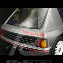 Peugeot 205 T16 Série 200 1984 Gris Winchester 1/12 Ottomobile G091