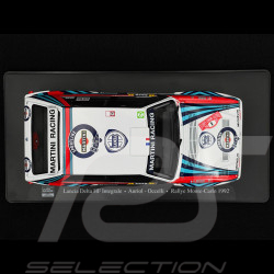 Lancia Delta HF Integrale 16V n° 4 Vainqueur Rallye Monte Carlo 1992 1/24 Altaya AAWRC031