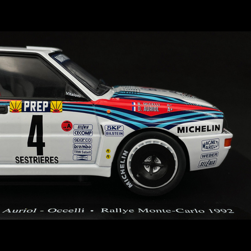 LANCIA DELTA HF Integrale EVO Rallye Monte Carlo 1992 #4 Auriol DIRTY