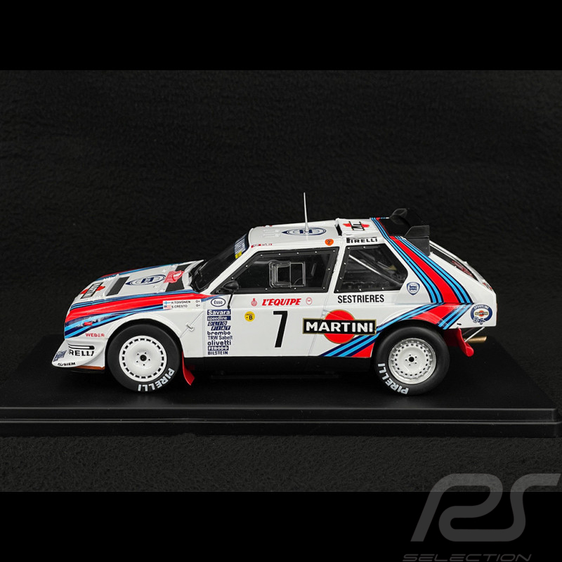 Lancia Delta S4 n° 7 Winner Monte Carlo Rally 1986 1/24 Altaya AAWRC018