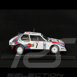 Lancia Delta S4 n° 7 Vainqueur Rallye Monte Carlo 1986 1/24 Altaya AAWRC018