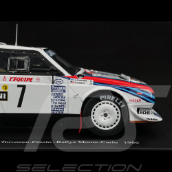 Lancia Delta S4 n° 7 Winner Monte Carlo Rally 1986 1/24 Altaya AAWRC018