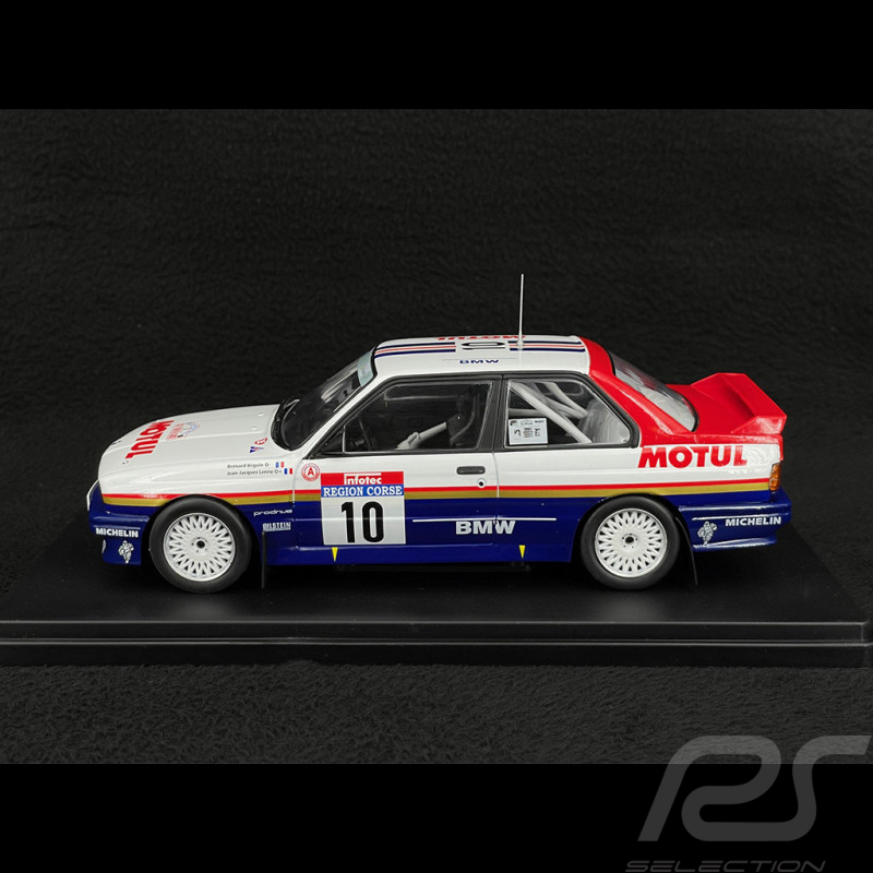 BMW M3 E30 n° 10 Winner Tour De Corse Rally 1987 1/24 Altaya AAWRC040