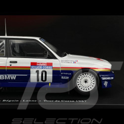 BMW M3 E30 n° 10 Sieger Rallye Tour De Corse 1987 1/24 Altaya AAWRC040