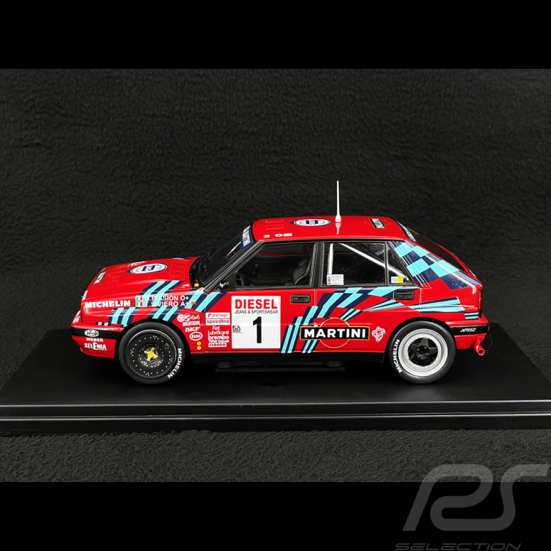 Lancia Delta HF Integrale 16V n° 1 Sieger Rallye Sanremo 1989 1/24 Altaya AAWRC513