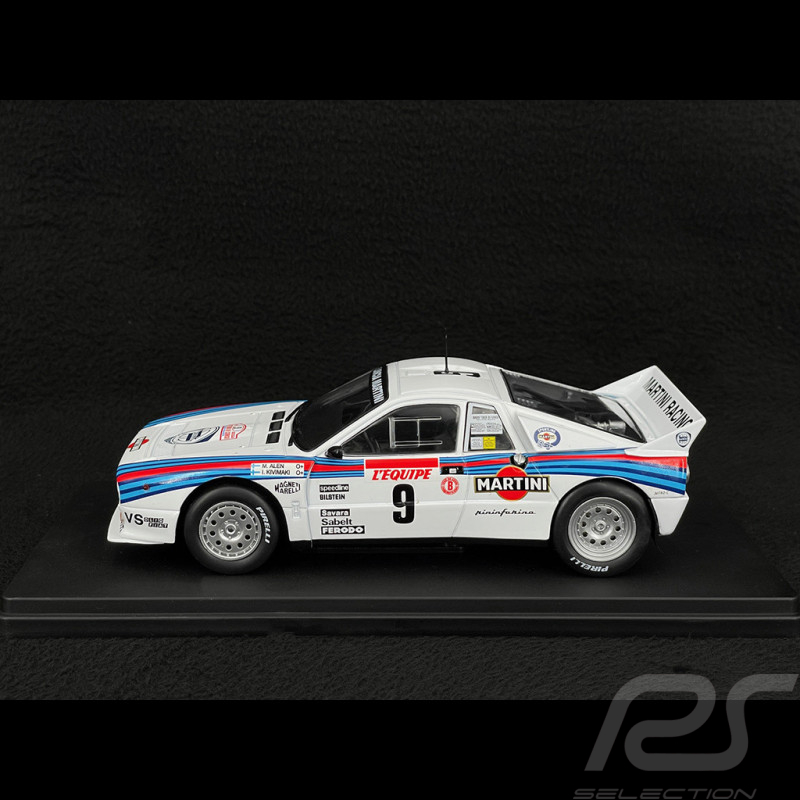 Lancia Rally 037 n° 9 Vainqueur Rallye Tour De Corse 1983 1/24 Altaya AAWRC512