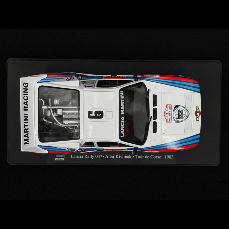 Lancia Rally 037 n° 9 Winner Tour De Corse Rally 1983 1/24 Altaya