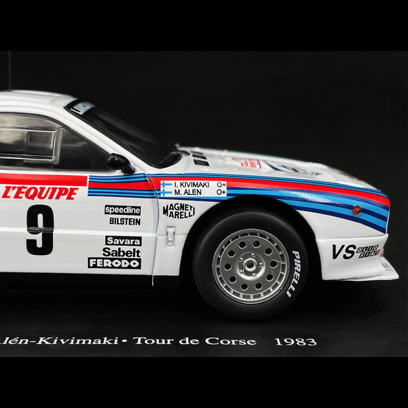 Lancia Rally 037 n° 9 Sieger Rallye Tour De Corse 1983 1/24 Altaya