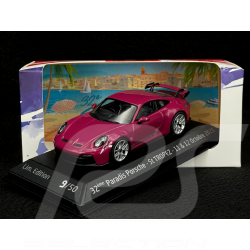 Porsche 911 GT3 Typ 992 2021 Paradis Porsche St Tropez 2025 Rubystern Rot 1/43 Minichamps WAP0202710RGT3