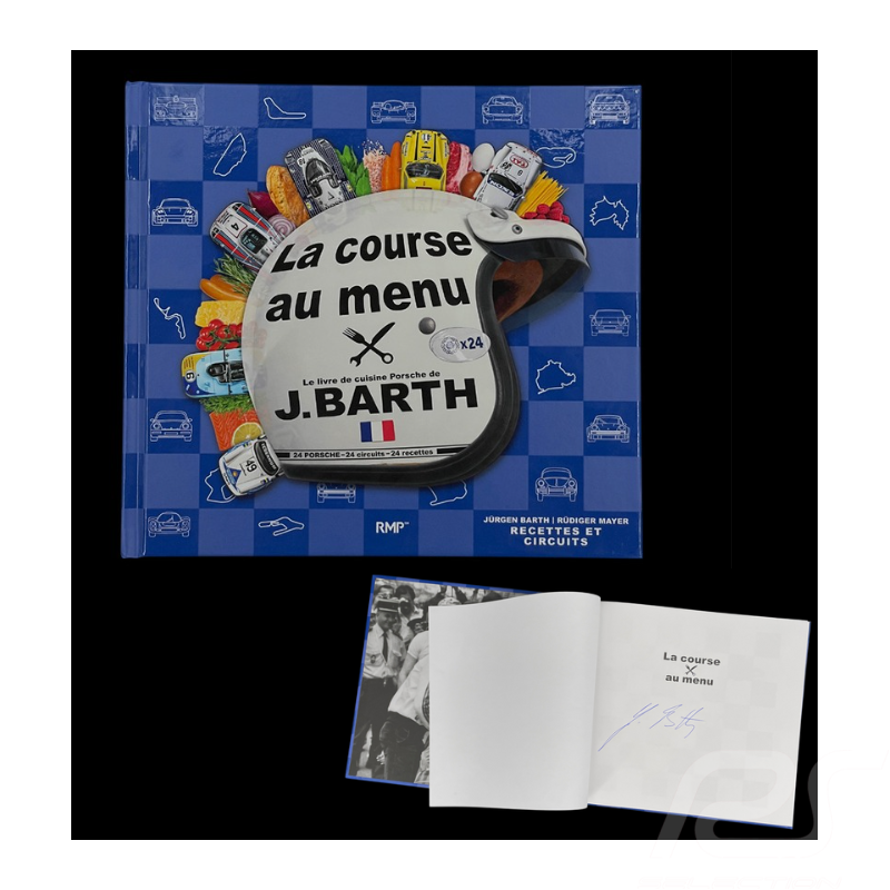 Book La Course au Menu Barth / Mayer 2025 Signed by Jürgen Barth - French