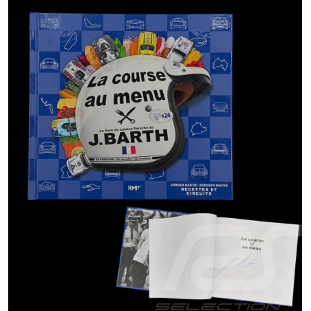 Buch La Course au Menu Barth / Mayer 2025 Signiert von Jürgen Barth - Französisch