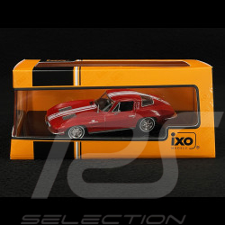 Chevrolet Corvette C2 Stingray 1963 Rouge / Blanc 1/43 Ixo CLC479