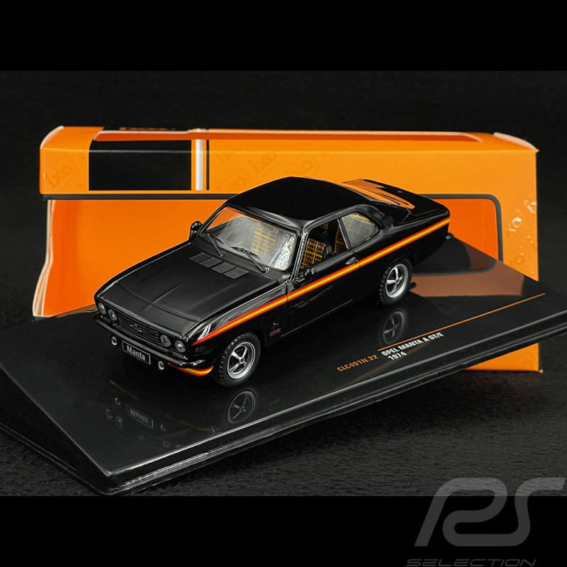 Opel Manta A GT/E 1974 Black Magic 1/43 Ixo CLC491