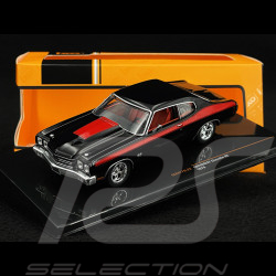 Chevrolet Chevelle SS 1970 Schwarz / Rot 1/43 Ixo CLC477