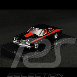 Chevrolet Chevelle SS 1970 Noir / Rouge 1/43 Ixo CLC477
