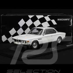 BMW 2800 CS 1968 White 1/18 Minichamps 155028030