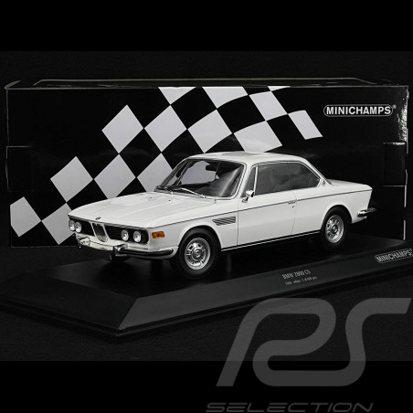 BMW 2800 CS 1968 Weiß 1/18 Minichamps 155028030