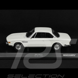 BMW 2800 CS 1968 Blanc 1/18 Minichamps 155028030
