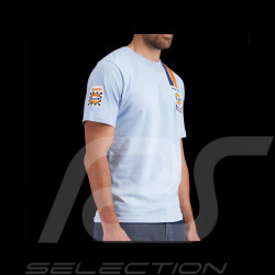 T-shirt Gulf Legend Bleu Clair GU252TSM03-125