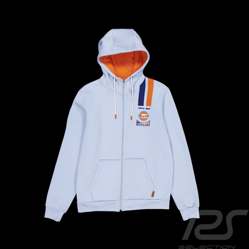Veste Gulf Legend Hoodie à capuche Bleu Clair GU252SSM03-125